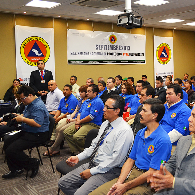 Segunda Semana Nacional de Protección Civil del FOVISSSTE