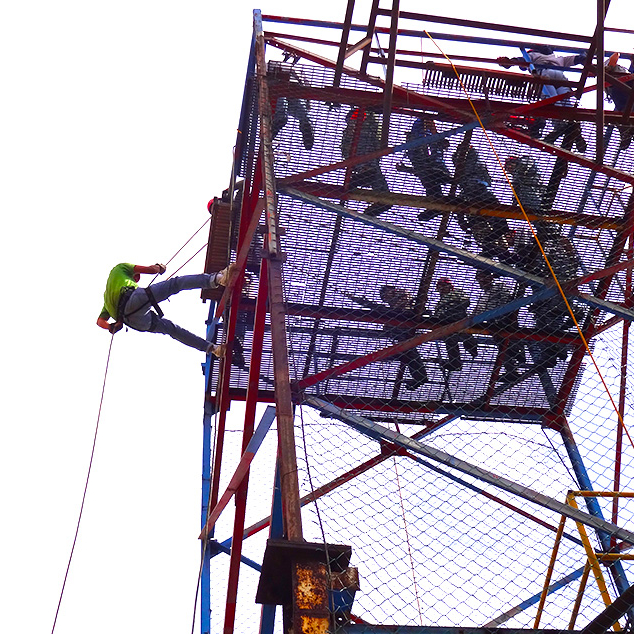 Curso de Rápel en la Posta