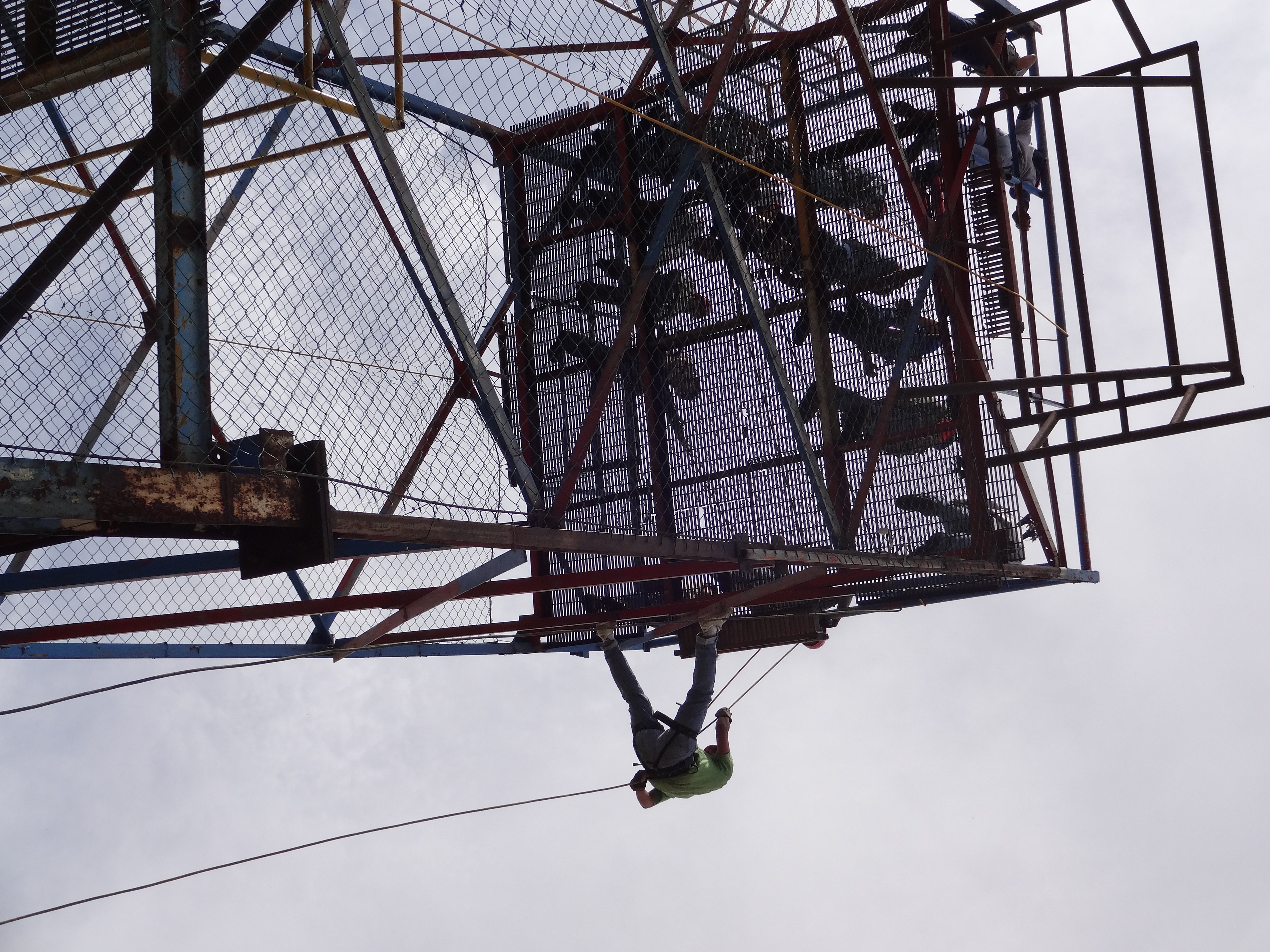 Curso de Rápel en la Posta