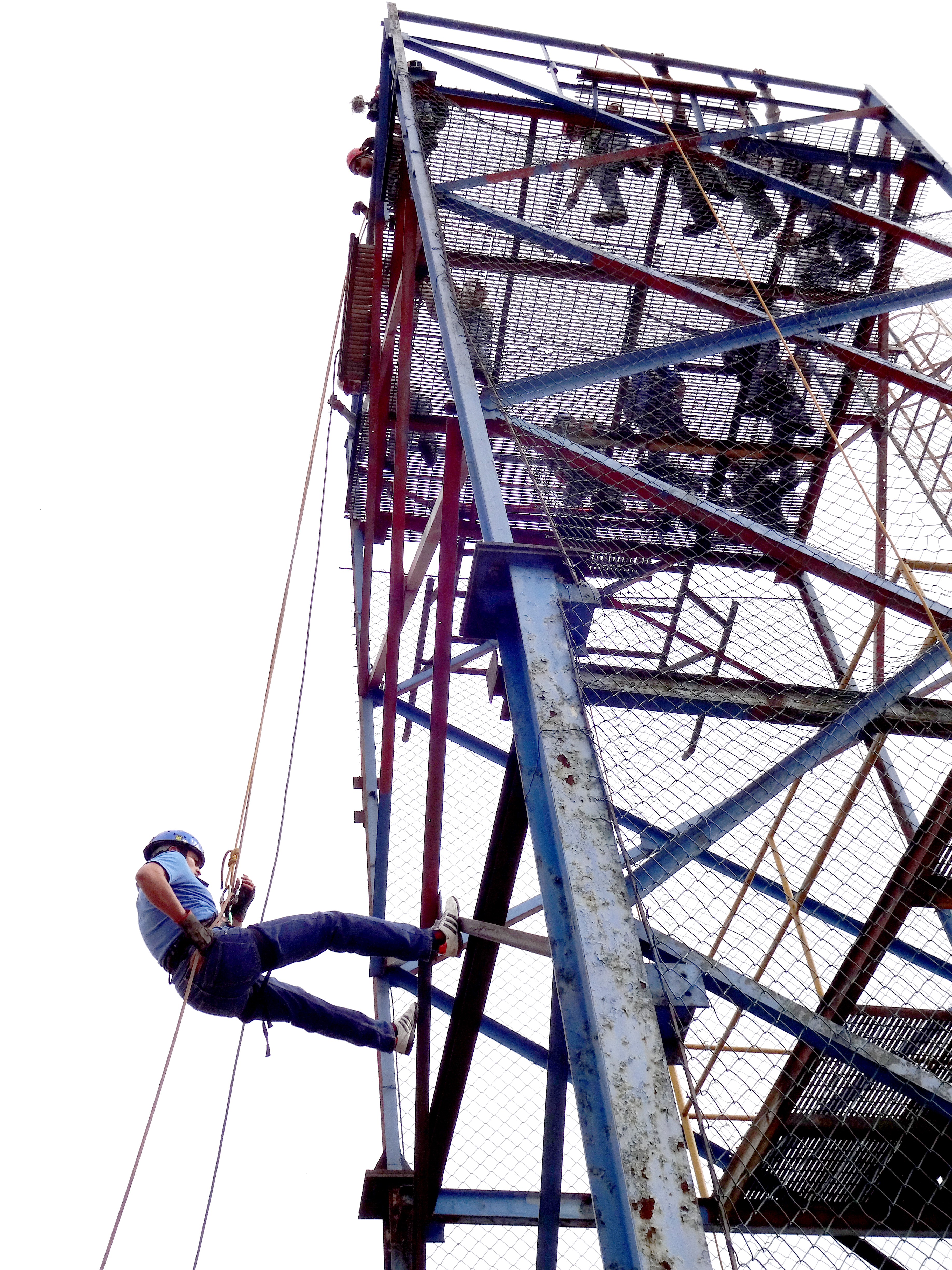 Curso de Rápel en la Posta