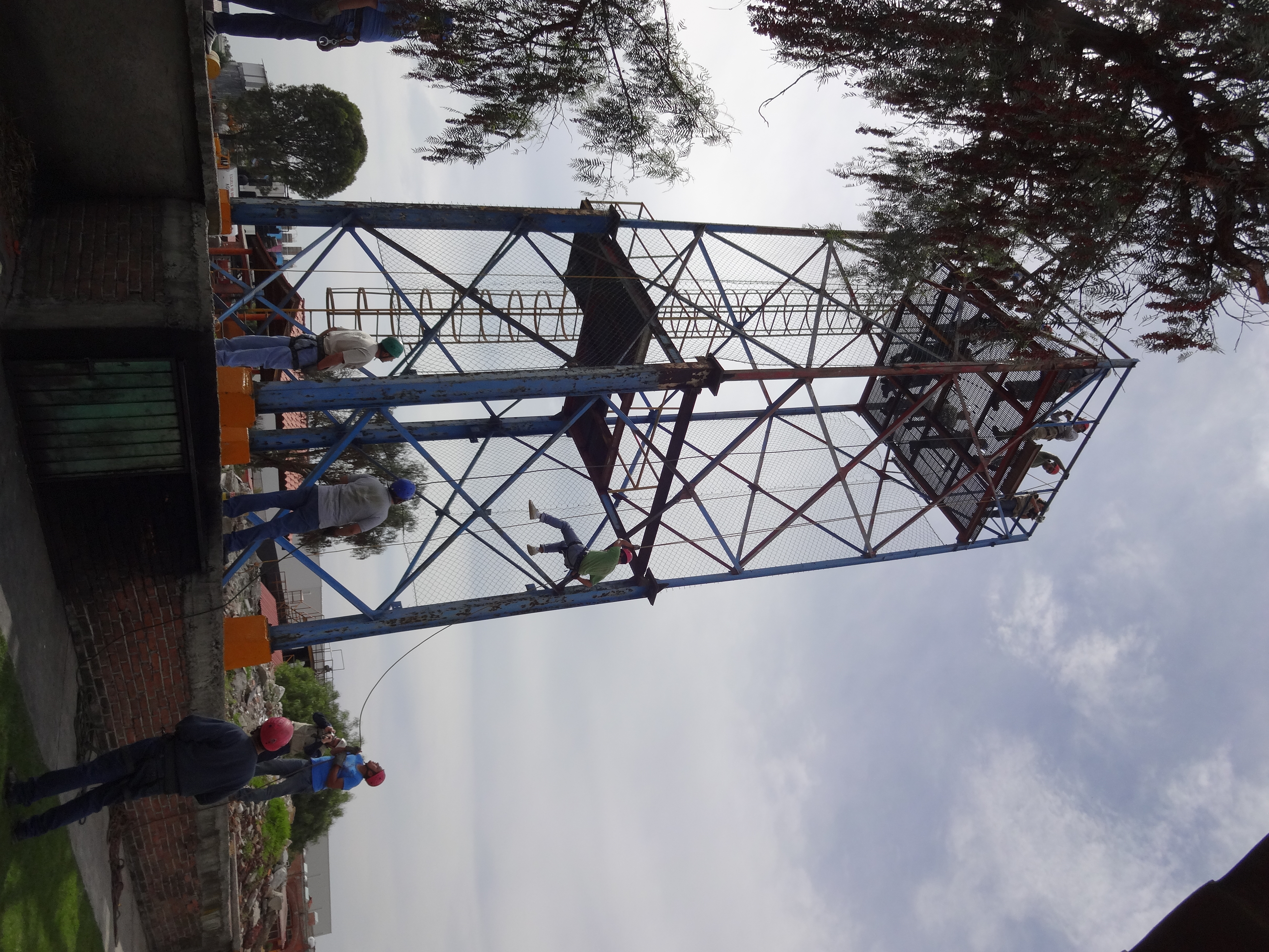 Curso de Rápel en la Posta