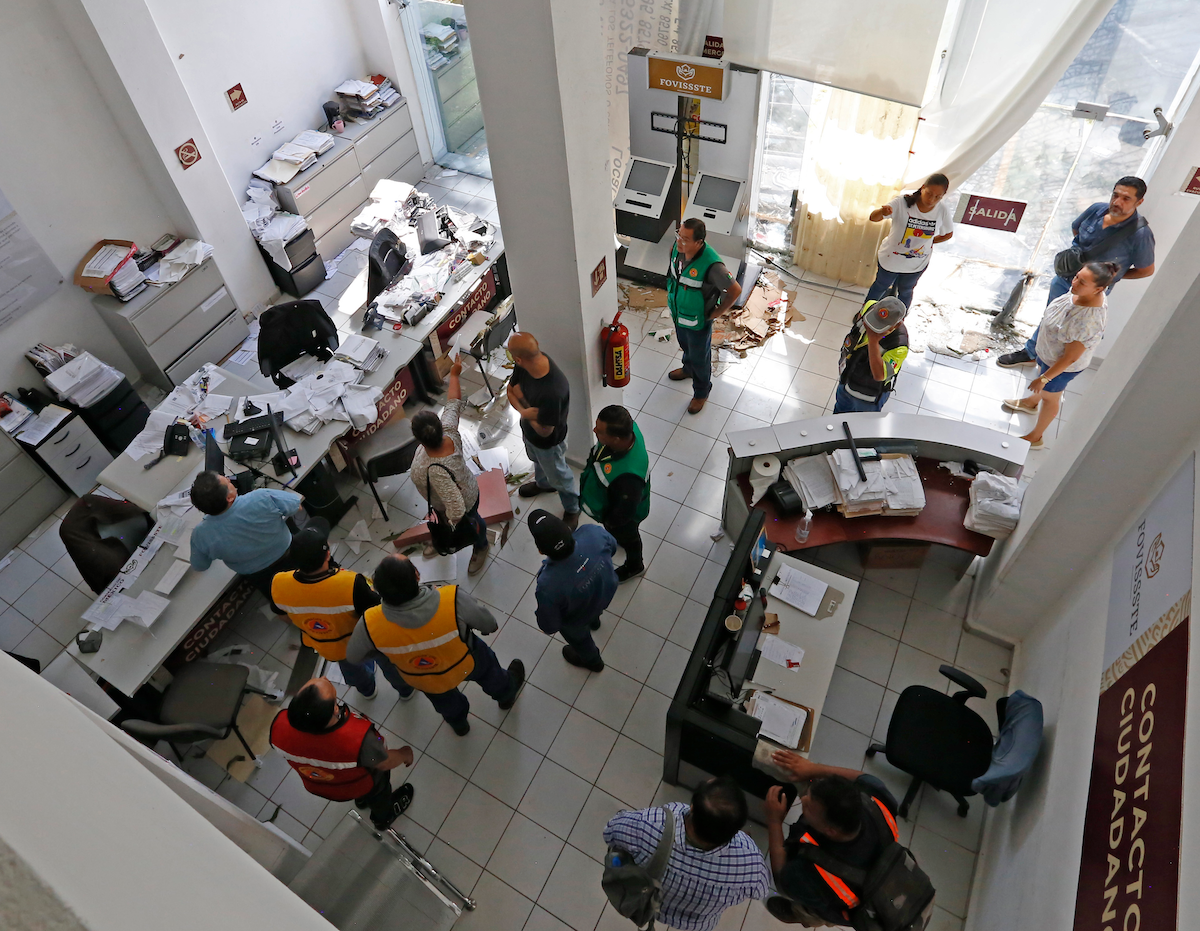 El devastador paso del Huracán OTIS