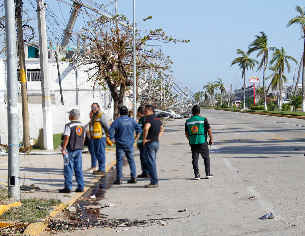El devastador paso del Huracán OTIS