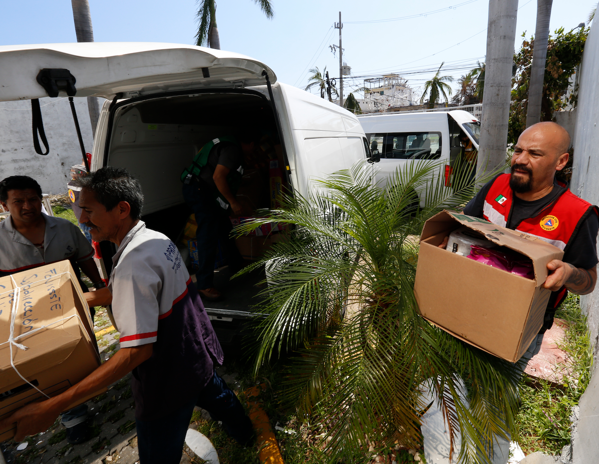 El devastador paso del Huracán OTIS